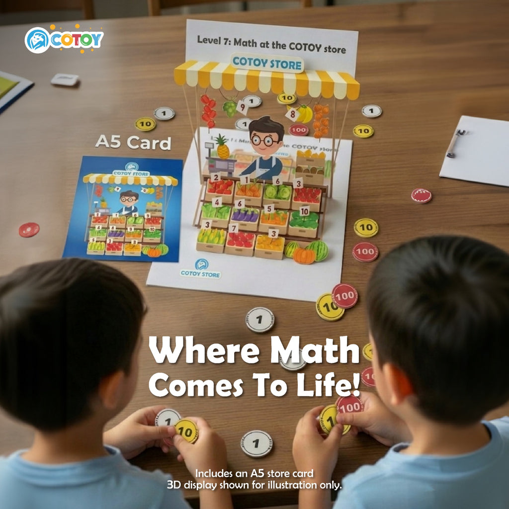 Power of 10 - Place Value Math Manipulatives for Kids Ages 5+